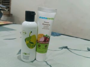 Plom And Mamaearth Shampoo