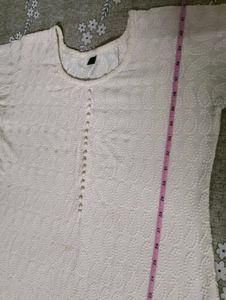 ✴️ PRICE REDUCED🎆🎆White Chikankari Cotton Kurta✴