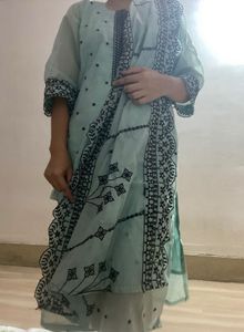 beaded embroidered kurta set