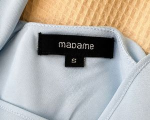 Madame Baby Blue Ruffle Dress | Size