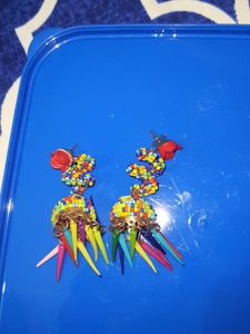 multitude color jumka and stud