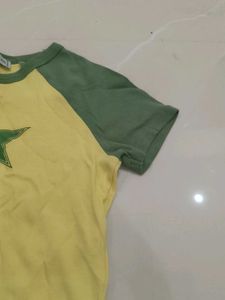 Yellow &amp; Green Star T-Shirt