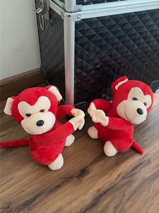 Cute Red Monkey Plush Toys