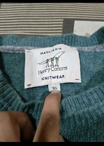 Cozy Blue Fair Isle Sweater