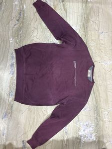 AJC Burgundy Graphic Sweatshirt