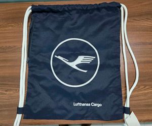 LUFTHANSA MERCH GYM BAG BAGPACK