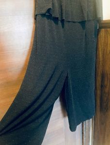 ONLY Black Cuelottes Jumpsuit