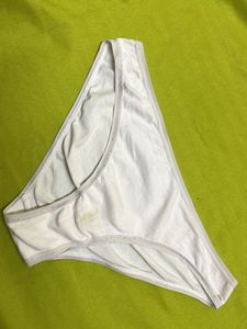 White Cotton Briefs
