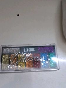 S.F.R Color Glitter Gel Palette
