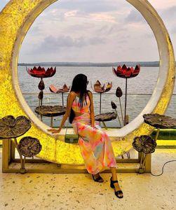 Colorful Tie-Dye Maxi Dress