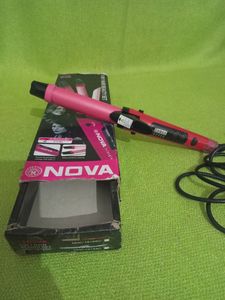 NOVA Hair Straightner 2 In 1 Perfect Condition