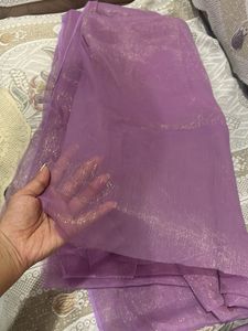 Beautiful Lavender dress material