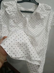 Chic Polka Dot Blouse