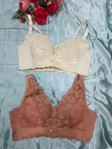 Lace Comfort Bras (Set of 2)