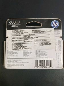 HP Ink Advantage 680 Black Cartridge