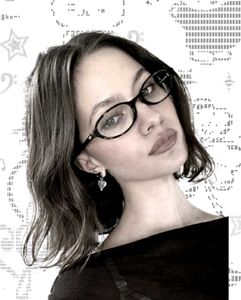Office siren black oval specs/glasses