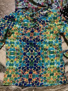 Colorful Women's Blouse Bundle - Size