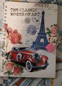 locker 🔐 Vintage Art Notebook