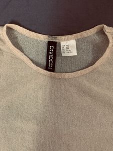 H&amp;M Sheer Long Sleeve Top