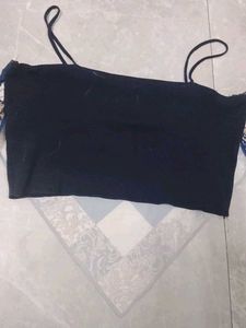 Scarf Print Halter Top