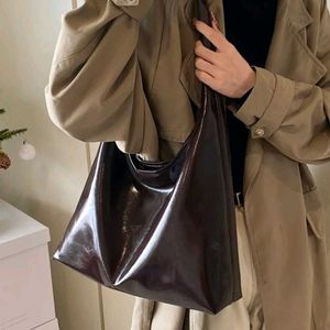 Shiny Hobo Bag