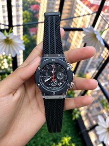 Hublot Stylish Black Chronograph Watch