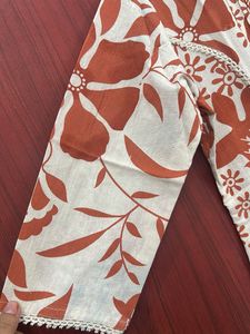 Boho Floral Print Kurta set