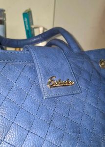 Esbeda original Blue Quilted Handbab
