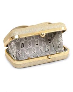 Sparkly Bow Clutch Bag