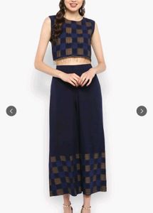 Printed top with palazzo