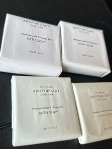 4 APOTHECARY Bath Soap- Himalayan Cider Orange