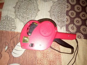 PRICE TAG LABELLER MACHINE and ROLLS