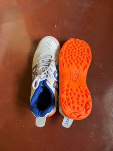 White &amp; Blue Sports Shoes