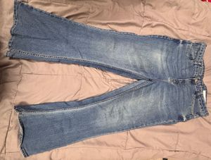 Women's Blue Flare Jeans