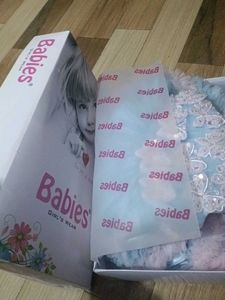 Beautiful birthday party frock with butterfly patc