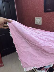 XS size Elegant Pink Embroidered Kurta