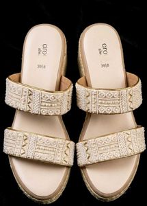 Embellished Flat Sandals
