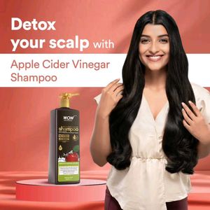 WOW Skin Science Apple Cider Vinegar Shampoo - 1L