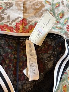 Leopard Print Bra &amp; Lace Panty Set