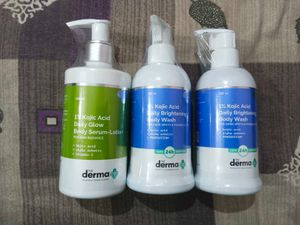 The Derma Co. Kojic Acid Body Care Set