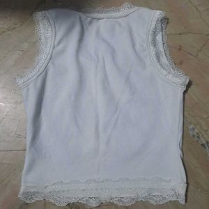 Cute Croissant Graphic Tank Top