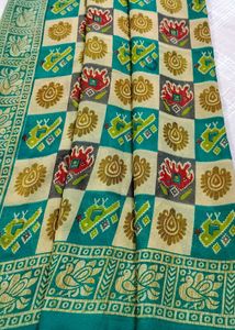 NEW GREEN SAREE