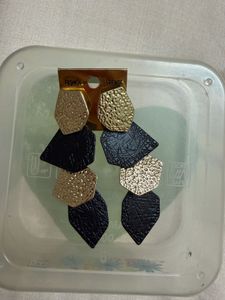 Unique Geometric Drop Earrings