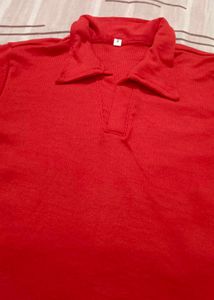 Men's Red Polo T-Shirt