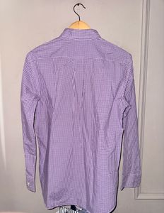 Uniqlo Purple Gingham Check Shirt