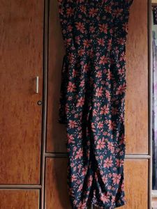 Floral jumpsuit
