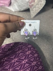Elegant Flower Design Earrings