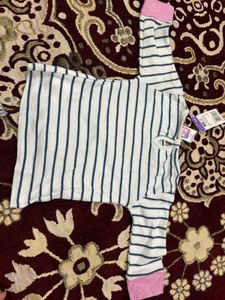 Striped Long Sleeve Top