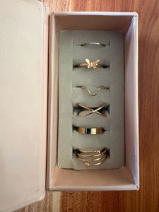 Boho Ring Set of 6