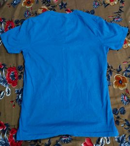 Men's Blue Henley T-Shirt